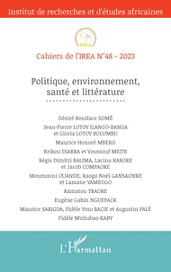 Politique, environnement, santé et littérature