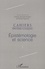 Cahiers épistémo-logiques N° 1 Epistémologie et science