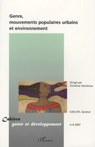 Genre, mouvements populaires urbains et environnement.