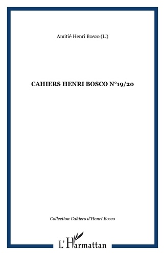 Christian Morzewski - Cahiers Henri Bosco N° 19-20 : .