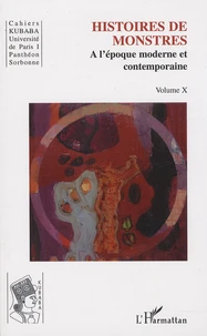 Histoires de monstres à l'époque moderne et contemporaine