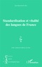 Jean-Michel Eloy - Carnets d'Atelier de Sociolinguistique N° 9/2014 : Standardisation et vitalité des langues de France.