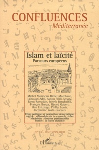 Jean-Paul Chagnollaud - Confluences Méditerranée N° 32, hiver 1999-2000 : Islam et laïcité - Parcours européens.