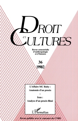 Droit et cultures N° 36 L'AFFAIRE MCRUBY