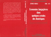 Economies langagières dans quelques créoles des Amériques