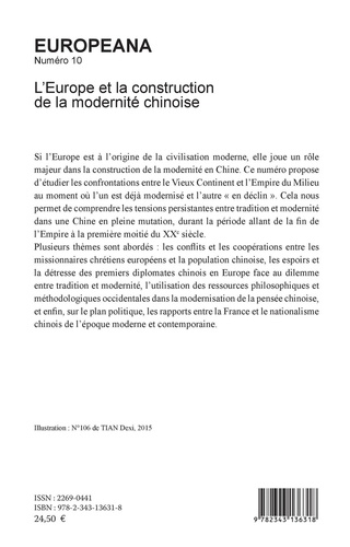 Europeana N° 10 L'Europe et la construction de la modernité chinoise