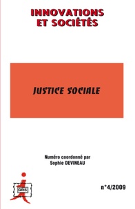 Sophie Devineau et Roland Pfefferkorn - Innovations et Sociétés N° 4/2009 : Justice sociale.