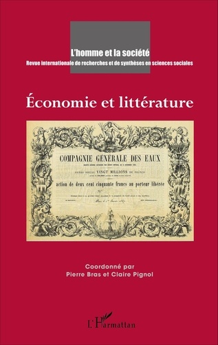L'Homme et la Société N° 200, 2016/2 Economie et littérature