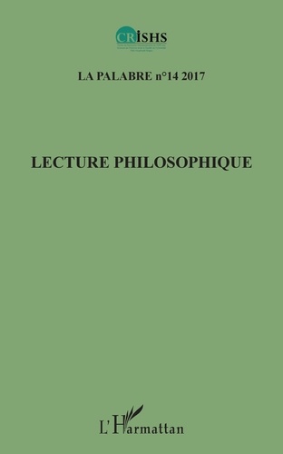La palabre N° 14/2017 Lecture philosophique