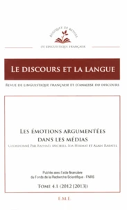 Les émotions argumentées dans les médias