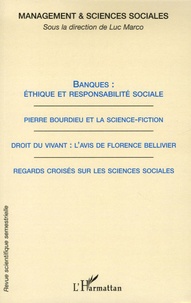 Andrée de Serres et Michel Roux - Management & sciences sociales N° 2/2006 : Banques : éthique et responsabilité sociale.