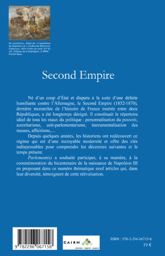 Parlement[s] Hors-série N° 4/2008 Second Empire