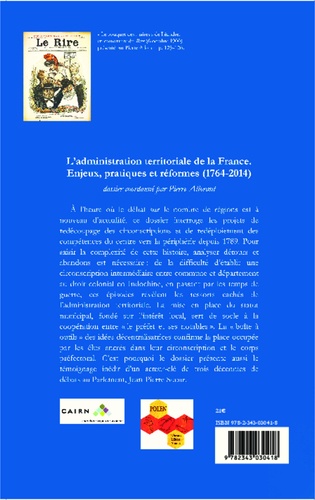 Parlement[s] N° 20/2014 L'administration territoriale de la France. Enjeux, pratiques et réformes (1764-2014)