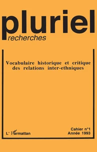 Vocabulaire historique et critique des relations inter-ethniques