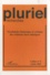 Pluriel-recherches N° 8/2001 Vocabulaire historique et critique des relations inter-ethniques