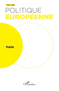 Politique européenne N° 69/2020