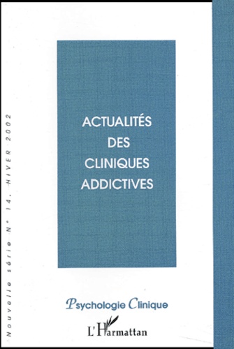Psychologie clinique N° 14, hiver 2002.... de José Rabasa - Grand ...