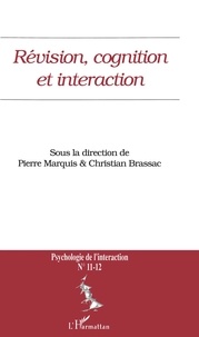  Anonyme - Psychologie de l'interaction N° 11-12 : Révision, cognition et interaction.