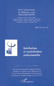 Satisfactions et insatisfactions professionnelles