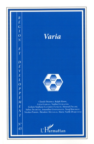 Région et Développement N° 45-2017 Varia