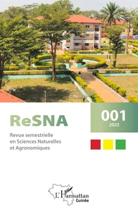 ReSNA - Revue semestrielle en Sciences Naturelles et Agronomiques N° 1