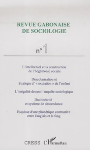 Revue Gabonaise de sociologie N° 1