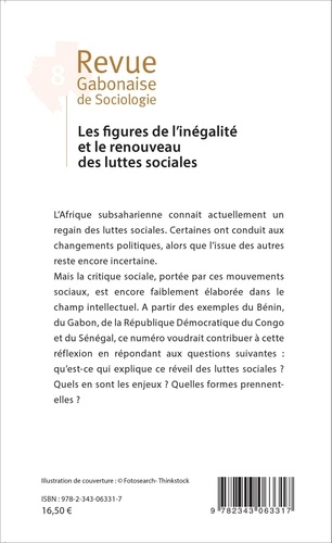 Revue Gabonaise de Sociologie N° 8 Les figures de l'inégalité et le renouveau des luttes sociales