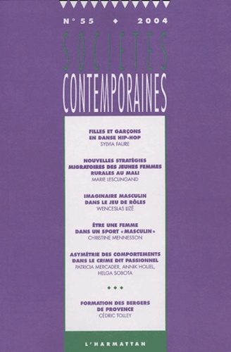  Anonyme - Sociétés contemporaines N° 55, 2004 : .