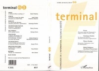  L'Harmattan - TERMINAL NUMERO 65 AUTOMNE 1994.