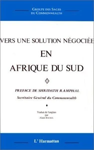 Vers une solution négociée en Afrique du Sud