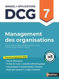 Management des organisations DCG 7