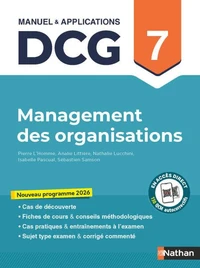 Management des organisations DCG 7