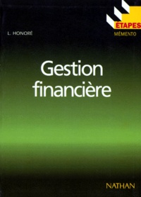 L Honore - Gestion financière.