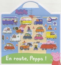  L'imprévu - En route, Peppa ! - 25 stickers repositionnables et 1 grand décor.