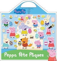  L'imprévu - Peppa fête Pâques - Valisette stickers.