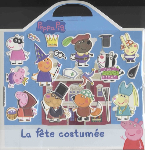  L'imprévu - Peppa Pig - La fête costumée - Avec 18 stickers mousse repositionnables et 1 grand décor.