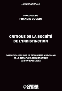 Critique de la société de l'indistinction