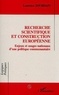 L Jourdain - Recherche scientifique et construction européenne - Enjeux et usages nationaux d'une politique communautaire.