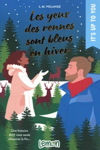 Les yeux des rennes sont bleus en hiver