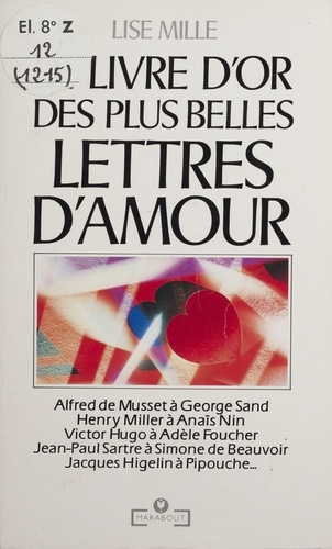 Le livre d'or des plus belles lettres d'amour