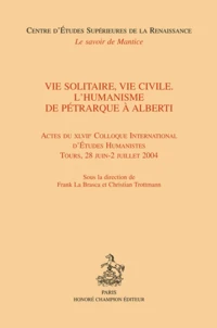 Vie solitaire, vie civile