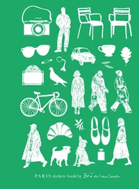 Paris Stickers book