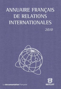  La Documentation Française - Annuaire français de relations internationales - Volume 11.