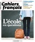  La Documentation Française - Cahiers français N° 429, septembre-oc : L'école en questions.