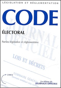 La Documentation Française - Code électoral - Parties législative et réglementaire.