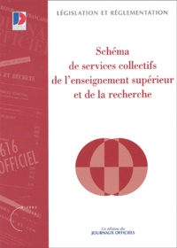  La Documentation Française - Schéma de services collectifs de l'enseignement supérieur et de la recherche.