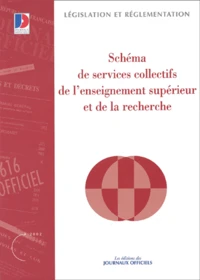 Schéma de services collectifs de l'enseignement supérieur et de la recherche