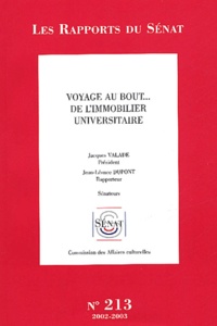  La Documentation Française - Voyage au bout... de l'immobilier universitaire.