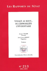 Voyage au bout... de l'immobilier universitaire