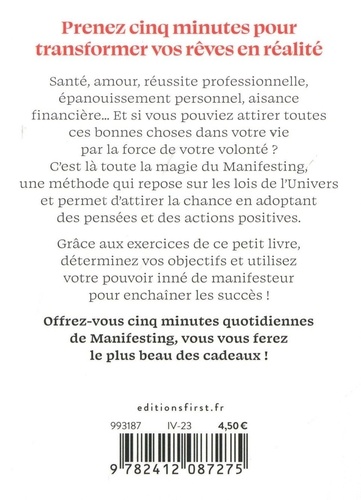 5 minutes de Manifesting. Mon petit journal pour attirer la réussite